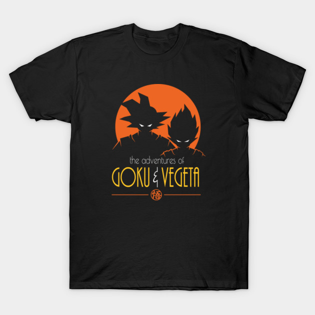Adventures of Goku & Vegeta (orange) T-Shirt-TOZ